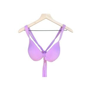 Luli Fama Cosita Buena Lavanda Lavender Push Up Bikini Top Size M (Fits like S)